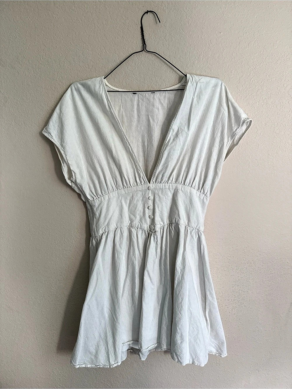 White Mini Dress Like New